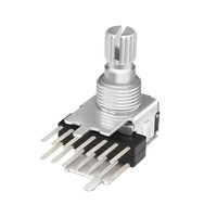 Soundwell RS12/22 Sakelar Kontrol Volume Multi-arah Rotary 13mm Bersertifikasi ROHS Resistansi Kontak Maks 50m -20~60 Pemakaian Suhu