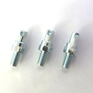 <span class=keywords><strong>Biella</strong></span> in acciaio zincato personalizzata in fabbrica M4 M6 M8 8-32 fresatura CNC <span class=keywords><strong>a</strong></span> croce foro perno connettore perno perno <span class=keywords><strong>a</strong></span> vite - Product Image 5