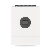Onduleur solaire hybride biphasé 12KW 12000W 120/240V à double MPPT, à onde sinusoïdale pure, pour système de stockage d'énergie