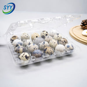 מפעל הסיטונאי 20 תא לחיות מחמד ברור פלסטיק שלפוחית אריזת קופסת אריזה מיכל חד פעמי מגש ביצה - Product Image 4