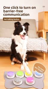 Doe Pet Doggy Speech Voice Responder Grabación Grabable Animal Dog Sound Training Smart Talking <span class=keywords><strong>Botones</strong></span> Zumbadores Botón de juguete - Product Image 2