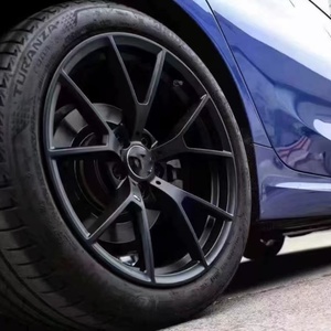 Coulée 5x112 Jantes 5X120 <span class=keywords><strong>Prix</strong></span> spécial Jantes en alliage noir satiné 18 pouces 8J 9J pour <span class=keywords><strong>BMW</strong></span> <span class=keywords><strong>M3</strong></span> X3 X5 F25 E53 E83 E90 F10 <span class=keywords><strong>E30</strong></span> - Product Image 1