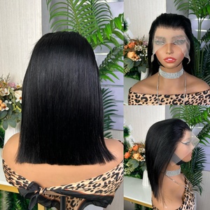 วิกผมบ๊อบแบบ Remy 13x4  100% ผมแท้ ราคาขายส่ง - Product Image 4