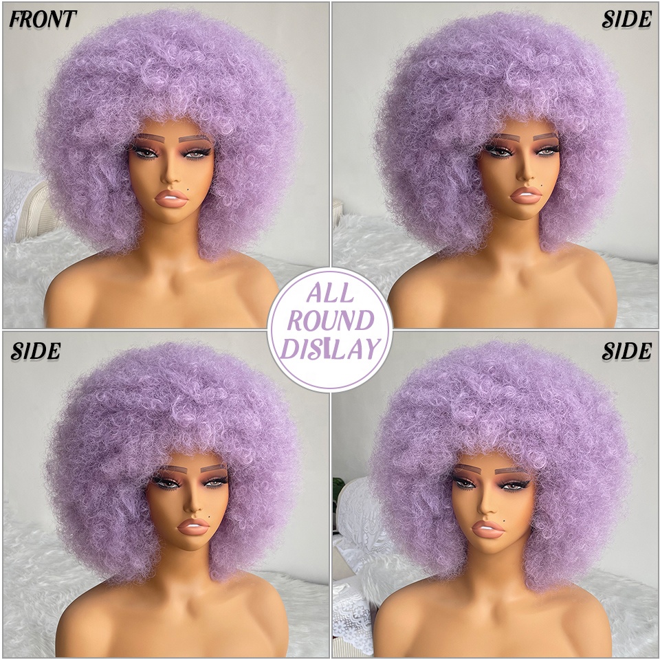 synthetic hair baseball wig wave