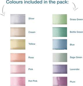 Cinta de Satén Lisa de 16 mm (5/8 de pulgada) de Ancho, Proveedor de Cinta de Satén al por Mayor - Product Image 3