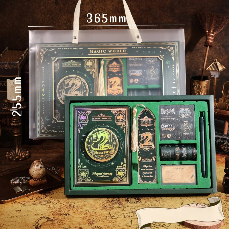 Coffret cadeau vert