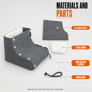 Calentador de Pies con Etiqueta Privada, Calor Uniforme y Borde Afelpado para el Hogar y Marcas de Vida Doméstica, Soporte para Desarrollo OEM y ODM - Product Image 3