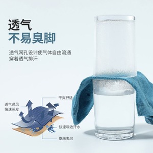 Men's Ankle Socks Breathable Sweat Absorbent Solid Color Basketball Sports Thin Boat Socks Youth Casual Wear - Product Image 4