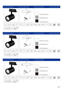 CRI95 Aluminum LED Track <b>Spotlight</b> Minimalist Design Black Cylinder Shape 20W 30W 35W Dimmable for Indoor Use - Product Image 4