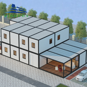Case Prefabbricate con Struttura <span class=keywords><strong>in</strong></span> Acciaio, Edifici Modulari Container, <span class=keywords><strong>Bungalow</strong></span>, Capanna, Cottage, Campo - Product Image 5