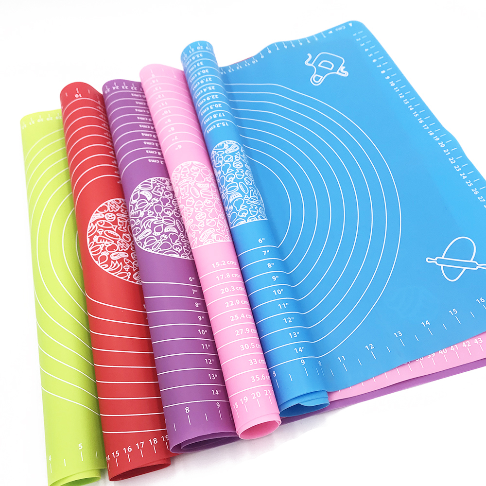 colorful dough mat