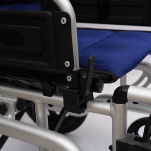 मालिश कुर्सी मैनुअल व्हीलचेयर तकिया विकलांगों के लिए इस्तेमाल किया गतिशीलता कीमतों एल्यूमीनियम व्हीलचेयर - Product Image 5