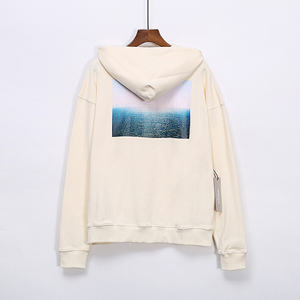 Sudadera con capucha juvenil, moderna y elegante, de corte holgado, sudadera con capucha ESS de múltiples líneas, top informal Evergreen FOG para hombre. - Product Image 4