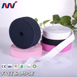 Cao Su Dệt Kim Ban Nhạc Đàn Hồi Trong <span class=keywords><strong>8Mm</strong></span> 15Mm 25Mm 30Mm Kích Thước Cho Nhà Dệt May Túi Màu Đen Đầy Màu Sắc Dây Thắt Lưng Dây Đeo 15Mm Vải Cổ - Product Image 2