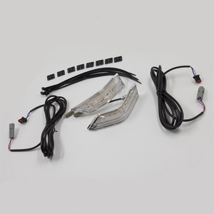 ไฟเลี้ยว LED สองสีและไฟ DRL สำหรับกระเป๋าข้างรถมอเตอร์ไซค์ฮอนด้า โกลด์วิง GL1800 - Product Image 6