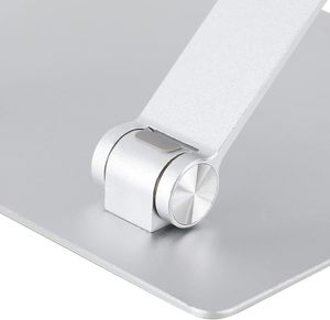 <span class=keywords><strong>Support</strong></span> pour ordinateur <span class=keywords><strong>portable</strong></span> en alliage d'aluminium <span class=keywords><strong>ventilé</strong></span>, <span class=keywords><strong>support</strong></span> ergonomique réglable pour bureau avec design de refroidissement creux - Product Image 3