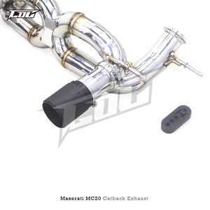 Tubo de Escape de Conexión Directa para Maserati <span class=keywords><strong>MC20</strong></span>/<span class=keywords><strong>MC20</strong></span> <span class=keywords><strong>Cielo</strong></span> 3.0T 2020-2024, Eje Trasero Recto, Sonido Mejorado con Tubo en X - Product Image 4