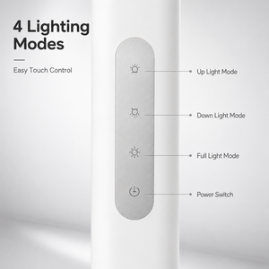 Lampe de sol LED à spectre complet 10000 lumens Ra98 sans scintillement lumière du jour pour la maison, le bureau et la lecture - Product Image 5