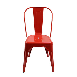 Chaise <span class=keywords><strong>Tolix</strong></span> populaire à <span class=keywords><strong>coussin</strong></span> souple - Design industriel, empilable, imperméable, pour la maison, le bureau et l'hôtellerie - Product Image 4