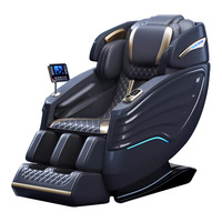 C79 de gama alta de lujo Spa Sl Track masajeador nuevo portátil 4D gravedad cero cuerpo completo pantorrilla silla de masaje de aire Extra largo para tailandés
