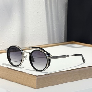 MAYB THE BOULEVARD II 47-24 Gafas de Sol de Alta Calidad para Hombre <span class=keywords><strong>y</strong></span> Mujer, Diseño Clásico Punk de Lujo, Acetato, UV400, con Caja - Product Image 6