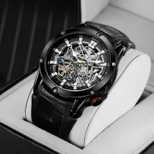 <span class=keywords><strong>Montre</strong></span> de luxe haut de gamme de haute qualité, squelette métallique, mouvement automatique, grande <span class=keywords><strong>montre</strong></span> pour <span class=keywords><strong>homme</strong></span>, mécanique, vintage, <span class=keywords><strong>montre</strong></span>-<span class=keywords><strong>bracelet</strong></span> pour <span class=keywords><strong>homme</strong></span> - Product Image 2
