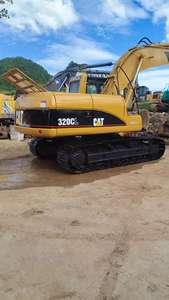 Excavatrice sur chenilles CAT 320C à haut rendement, originale et multifonctionnelle, en bon état, excavatrice Komatsu SANY CAT utilisée en vente - Product Image 5