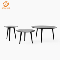 Tables basses élégantes en bois de chêne pour hôtels et maisons – Combinaison simple pour l'intérieur