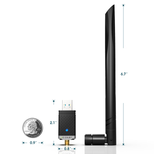 EP-AC1686 EDUP 1300Mbps Bộ Chuyển Đổi <span class=keywords><strong>USB</strong></span> Wi-Fi 802.11AC Bộ Điều Hợp Mạng Không Dây Dongle Bộ Điều Hợp WiFi Băng Tần Kép - Product Image 6