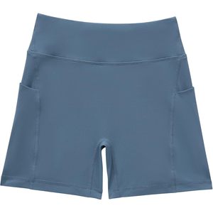 กางเกงขาสั้น FOXA Spandex สำหรับผู้หญิง เอวสูง กระชับสัดส่วน เหมาะสำหรับโยคะและออกกำลังกาย มีกระเป๋า - Product Image 6