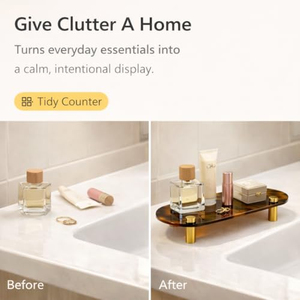 Le dernier modèle de plateau à collation en acrylique à imprimé léopard personnalisé pour la maison, organisateur de bijoux, support de rangement pour parfums - Product Image 6