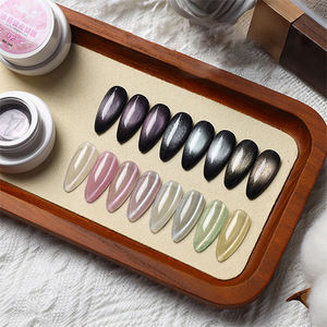 AILANUO Serie de Esmaltes de Uñas en Gel Ojo de Gato Aurora Islandesa de 4 Colores, 15ml, Esmalte de Uñas en Gel Ojo de Gato, Libre de TPO, Libre de Hema, OEM ODM, Gel Neón - Product Image 2