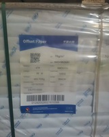 Échantillon Gratuit Papier Offset à Haute Blancheur en Pâte Vierge 70/80/100/120/140 g/m² Papier Bond Non Couché Sans Bois