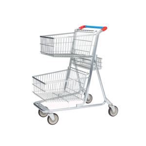 Panier de courses pour supermarché, chariot de courses pour l'épicerie, chariot de courses commercial pour magasins et centres commerciaux - Product Image 3