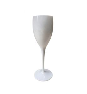 Venta de Fábrica, Copas de Champán Personalizadas de Acrílico Blanco Imperial, Copas de Vino de Plástico - Product Image 2