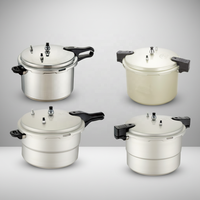 Ustensiles de cuisine Impex, autocuiseur en alliage d'aluminium compatible induction, avec design écologique résistant à la chaleur, pour soupière