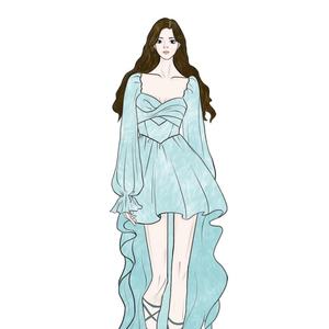 Robes sexy à col bas personnalisées pour femmes, robes de demoiselle d'honneur de luxe, robes de soirée élégantes décontractées à col en V profond - Product Image 1