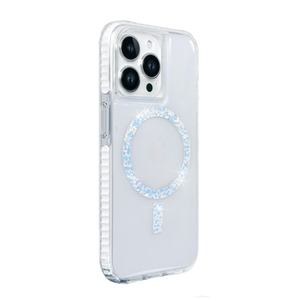 Étui pour iPhone 15 14 Pro Max, design magnétique en TPU transparent mince antichoc, transformateur - Product Image 1