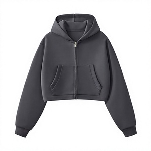 Sweat-shirt à capuche personnalisé de qualité supérieure pour homme, en polyester et coton molletonné, brodé, coupe classique, pour l'extérieur et l'hiver - Product Image 2