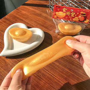 Jouets anti-stress personnalisés en TPE en forme de lingot d'or, faits à la main, unisexes, marque Onr pour le soulagement du stress - Product Image 2