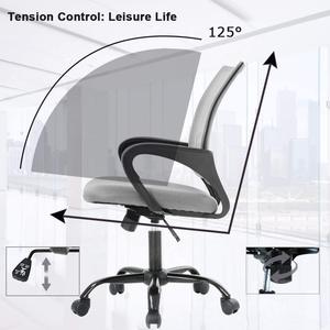 Modern White Frame Mesh Executive Office <b>Chair</b> Adjustable Features Chrome Base Outdoor Use Premium Posture <b>Support</b> Mechanism - Product Image 2