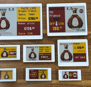 Etiqueta de Precio Digital Electrónica con Pantalla Eink de 4.2 Pulgadas, Etiqueta Electrónica Inalámbrica para Estantes con Sistema EAS Inteligente con Wifi - Product Image 1