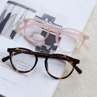 Gafas de bloqueo de luz azul de alta calidad 2025, gafas Retro clásicas, monturas de gafas ópticas de acetato con logotipo personalizado