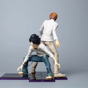 Grande figurine de collection Death Note : Yagami Light, Kira, <span class=keywords><strong>L</strong></span>, <span class=keywords><strong>Ryuk</strong></span> – Scène combinée – Figurine d'action Anime en PVC - Product Image 2