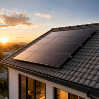 Support de toit solaire sans rail en aluminium anodisé à installation facile