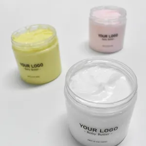 Private Label Whipped Body Butter Deep Hydrating Nourishing Moisturizing Body Lotion Cosmetics Manufacturer