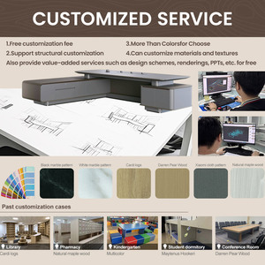 Chất lượng hiện đại tiêu chuẩn văn phòng bằng gỗ bàn làm việc cho các trường học căn hộ hoặc nhà sử dụng văn phòng bàn - Product Image 2