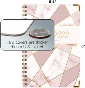 Hardcover <strong>Academic</strong> <strong>Year</strong> 2026-2026 <strong>Planner</strong> 5.5"x8" Daily Weekly Monthly <strong>Planner</strong> Yearly Agenda - Product Image 4