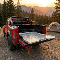Plateau de chargement coulissant en aluminium pour pick-up 4x4 Toyota Dodge Ram1500 FordF150 Hilux BYD Shark