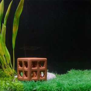 Adornos para Peceras, Cuevas <span class=keywords><strong>de</strong></span> Cría para Peces, Refugio para Camarones <span class=keywords><strong>de</strong></span> Acuario, Decoración <span class=keywords><strong>de</strong></span> Acuario, <span class=keywords><strong>Cueva</strong></span> <span class=keywords><strong>de</strong></span> Cerámica para Esconderse, Cíclidos y Cangrejos - Product Image 3